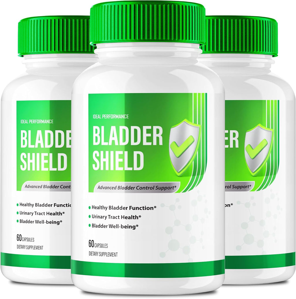 Bladder Shield Capsules - Control de Vejiga Avanzado (3 Pack)