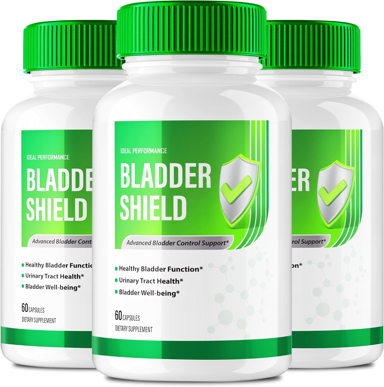 Bladder Shield Capsules - Control de Vejiga Avanzado (3 Pack)