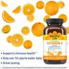 Vitamina C 500 mg con zumo de naranja - 90 comprimidos