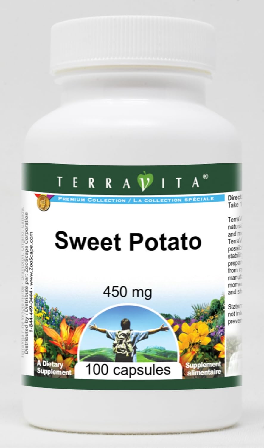 Terravita Sweet Potato - Batata 450 mg (100 Cápsulas)