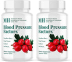 Michael's Health Naturopathic Programs Blood Pressure Factors - 90 Comprimidos Vegetarianos (Paquete de 2)