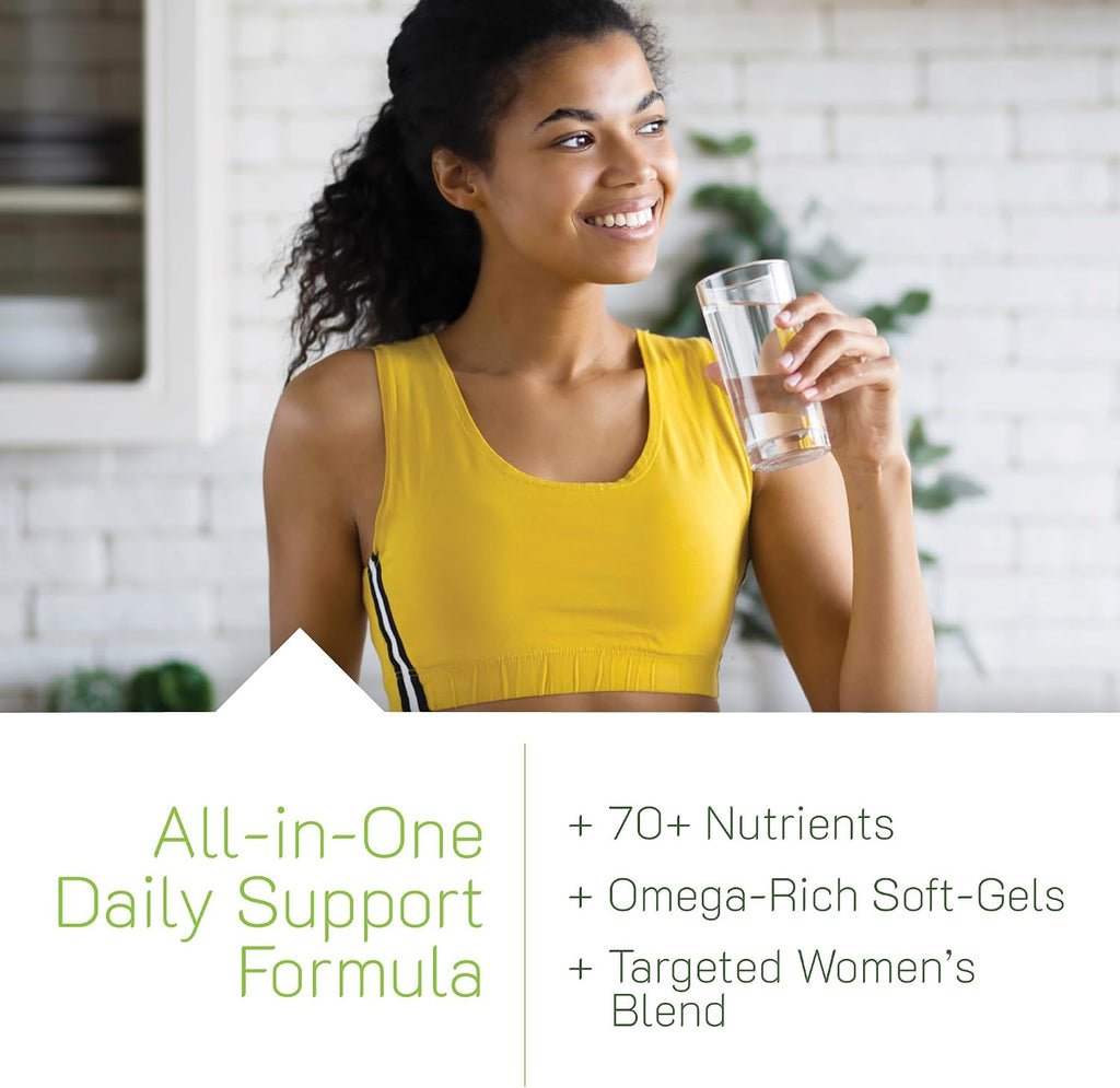 Irwin Naturals Women's Living Green Liquid-Gel Multivitamins - 2 Pack (180 Softgels)