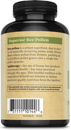 Honey Gardens Bee Pollen, Cápsulas - 580mg, 150 cápsulas