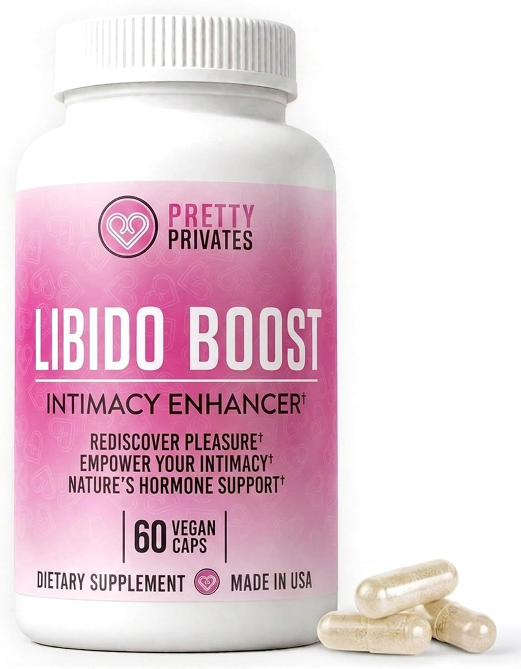 Pretty Privates Butt Enhancer - Suplemento para aumentar glúteos - 60 cápsulas