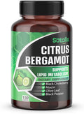 SOTALIX Premium Citrus Bergamot con Niacina, Aronia, Olivo y Pimienta Negra - 150 Cápsulas