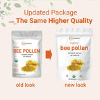 Micro Ingredients Polen de Abeja Orgánico en Gránulos - 1 Libra (454 g)