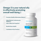 Cooper Complete Basic One Multivitamin Iron Free + Omega-3, 60 Day Supply