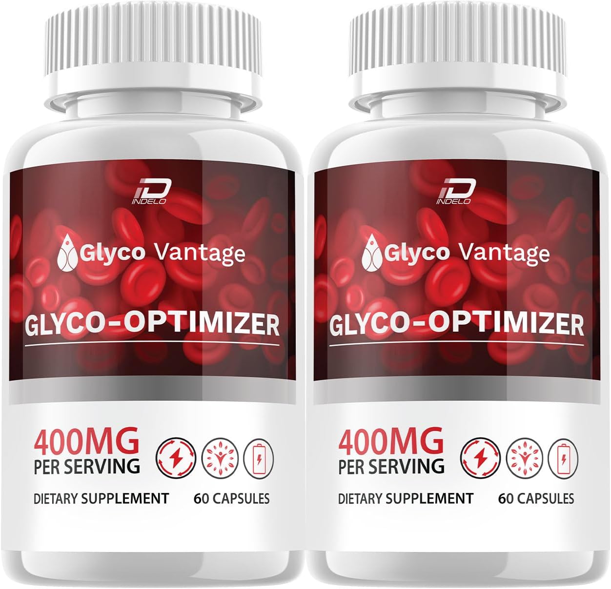 Glyco Vantage Cápsulas - Suplemento Avanzado, Fórmula Natural para Mantener Niveles Saludables, Máxima Potencia (2 Envases, 120 Cápsulas)