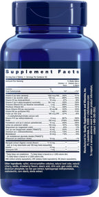 Life Extension Children's Formula Mix™ Multivitamínico para niños, 18 vitaminas y minerales, sabor a bayas, 120 comprimidos masticables