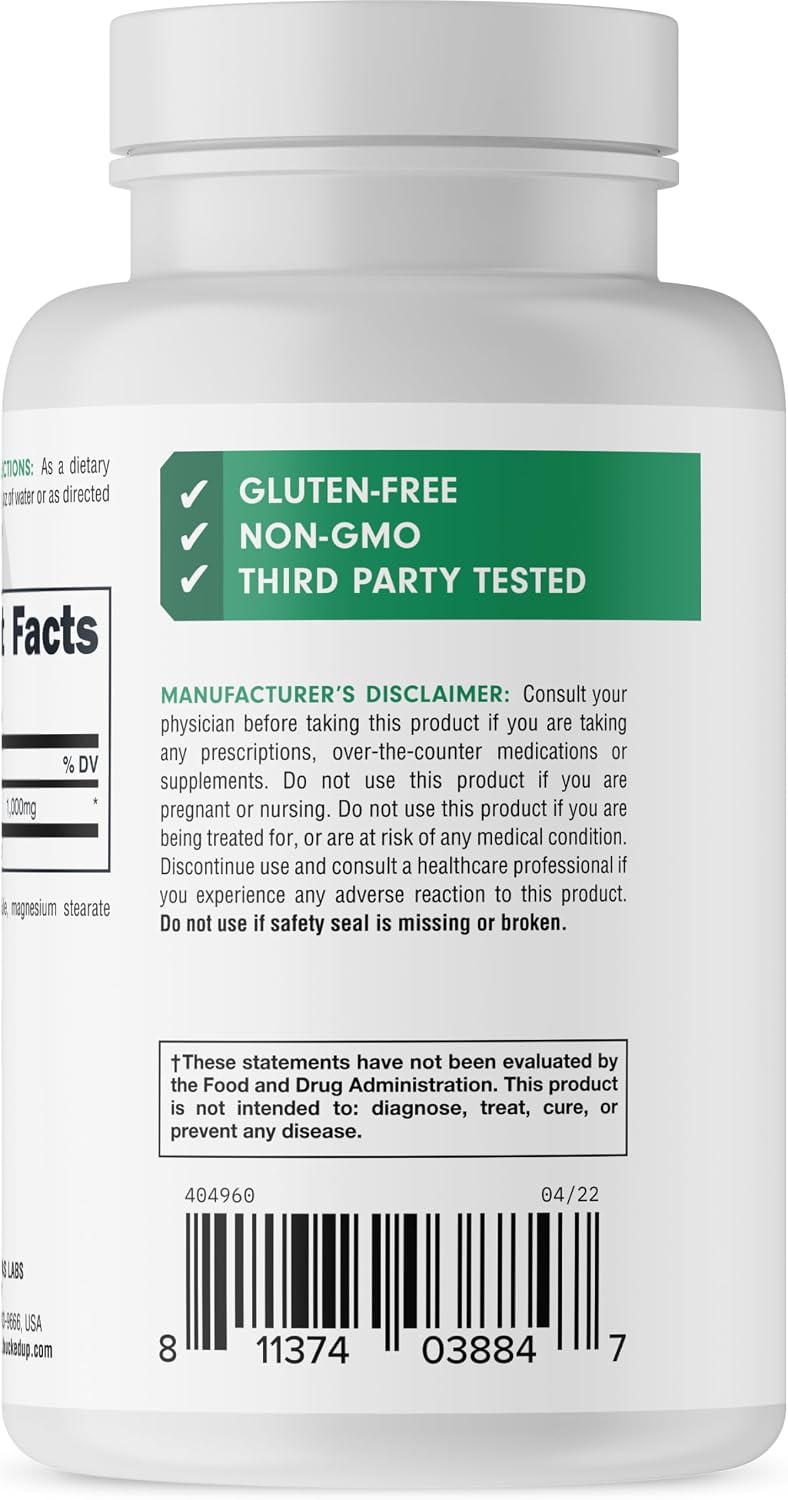 Bucked Up Taurine (1000 mg) - 180 Cápsulas