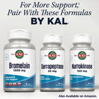 KAL Serrapeptase 20 mg - 90 Comprimidos - Cubierta Entérica