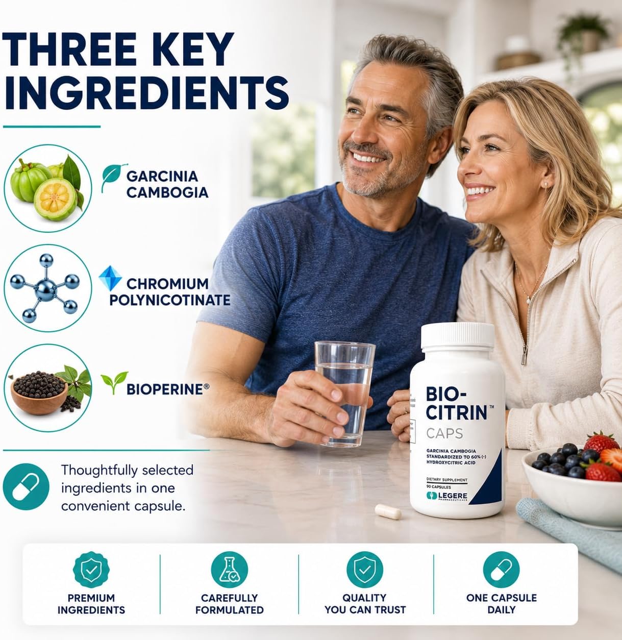 Bio Citrin, 90 Cápsulas, Legere Pharmaceuticals