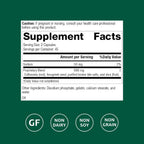 Standard Process Fen-Cho - Complemento para la salud digestiva e intestinal - Sin gluten, sin lácteos y sin soja - 90 cápsulas (45 dosis)