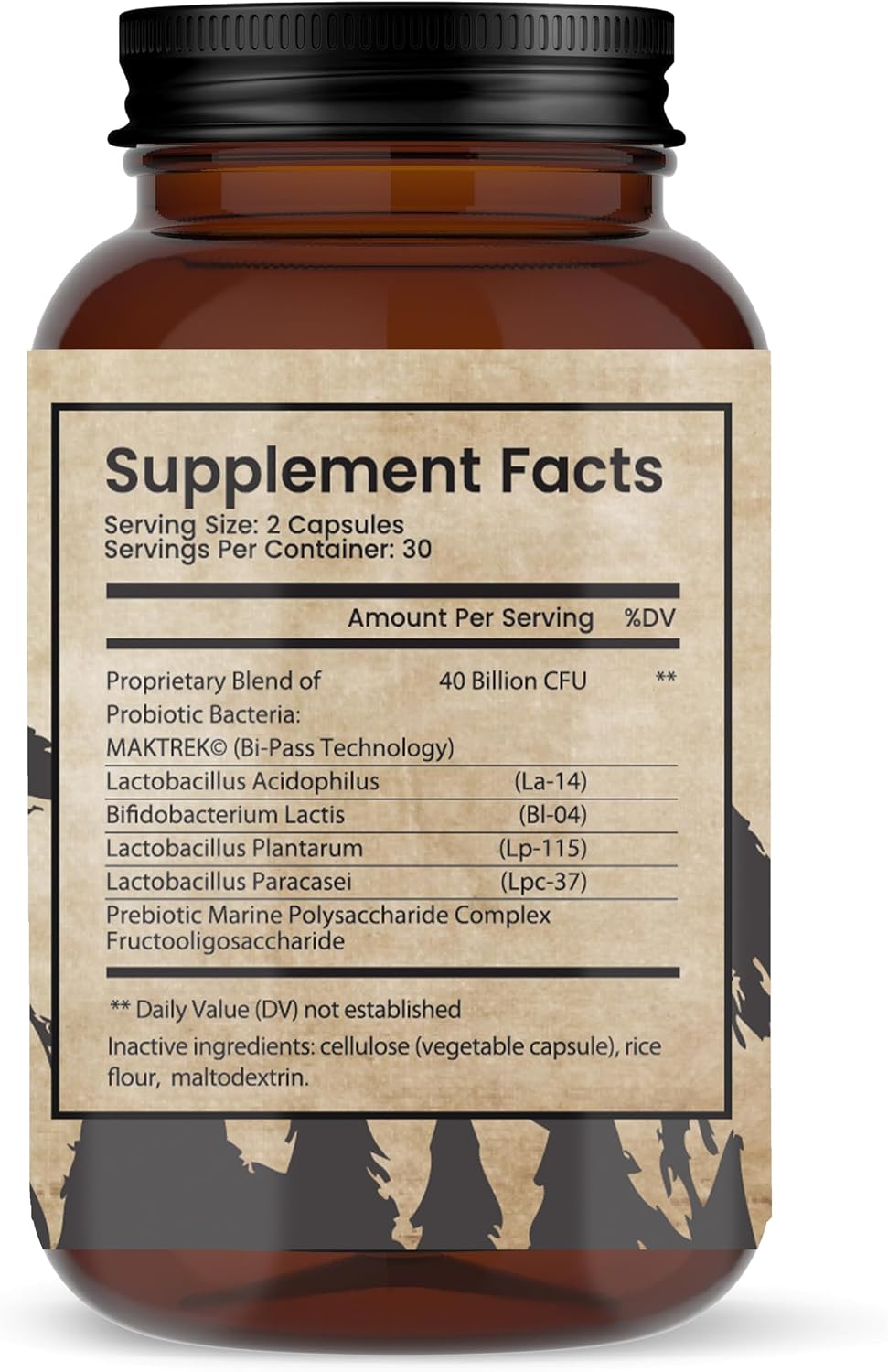 TN-PROBIOTIC-60 Cápsulas Natural Wellness