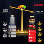Shilajit con Ashwagandha, Ginseng, L-Arginina y más - 60 Cápsulas - Mecisco