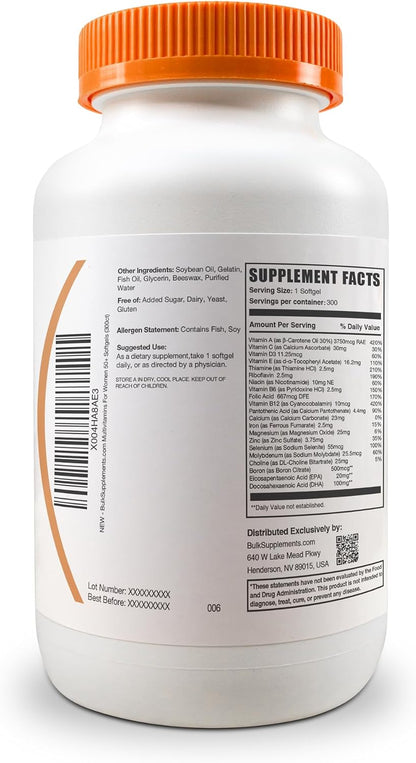 Multivitamínico para Mujeres 50+ con Aceite – Ofrezca una forma de dosificación sencilla, como una cápsula blanda – Image 7