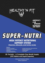Healthy 'N Fit Super-Nutri Pack (30 sobres) - Multivitamínico de alta potencia con aminoácidos y minerales