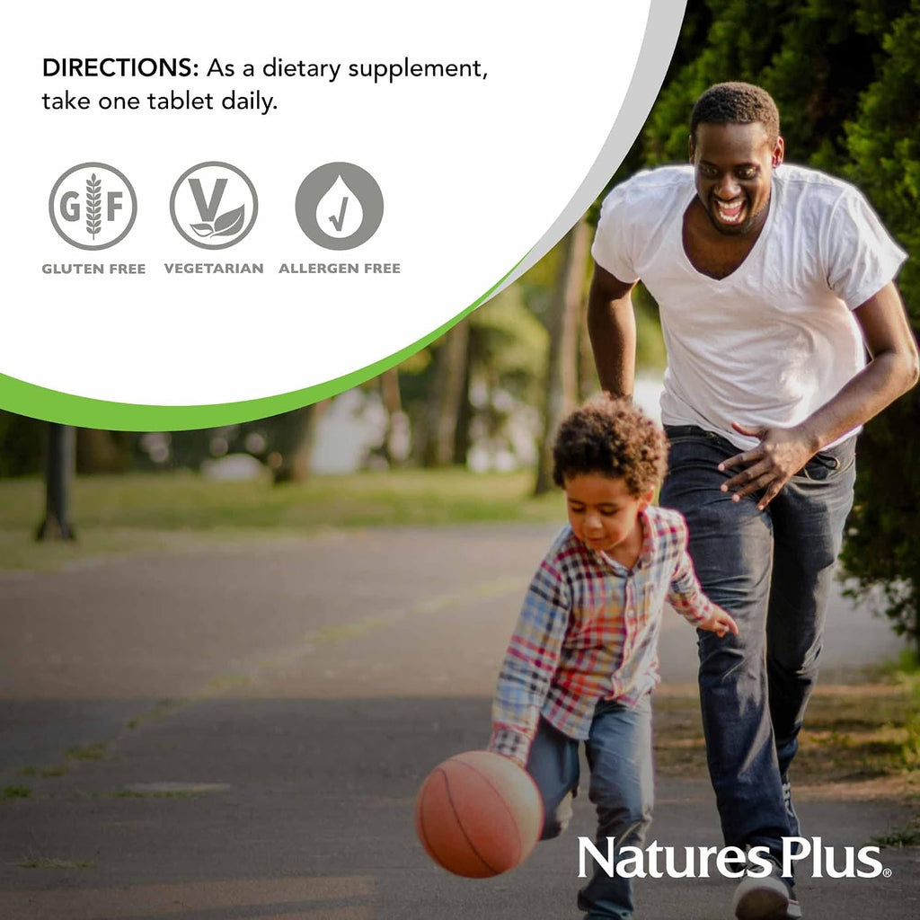 NaturesPlus Vitamina B1 300 mg - 90 Comprimidos de Liberación Sostenida - Tiamina para Energía - Vegetariano, Sin Gluten