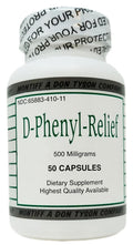 Pure D-Phenyl Relief 500 mg – 50 Cápsulas de Montiff