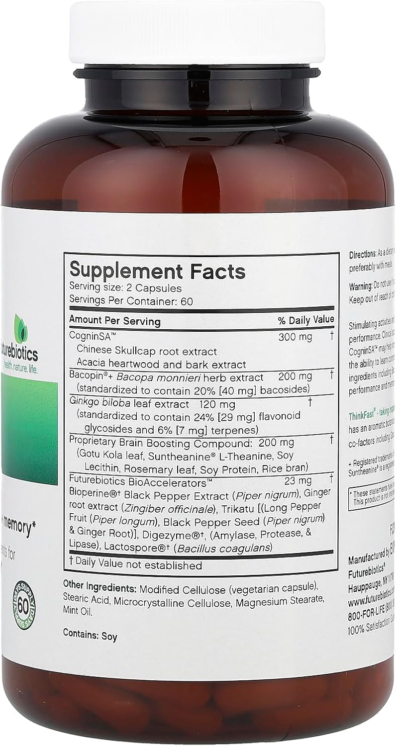 ThinkFast Futurebiotics 120 VCaps