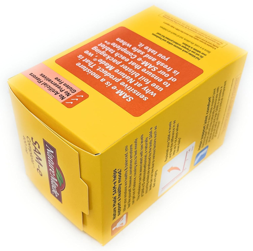 Nature Made SAM-e Complete 400 mg, 60 Comprimidos