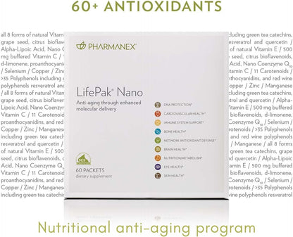 Nu Skin Pharmanex LifePak Nano — Suplemento diario con nutrientes esenciales, 60 sobres – Image 3
