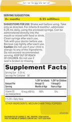 Zarbee's Gotas de Vitamina D para Bebés, 400 UI (10 mcg), 14 ml