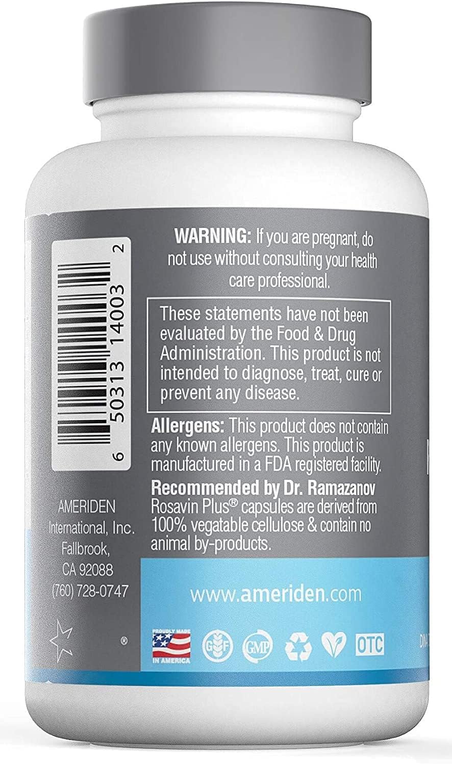 Ameriden International Inc Rosavin Plus 90 Cápsulas (Lote de 2)