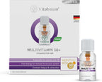 Vitabaum® Multivitamin 50+ para Ella - Sistema Twist and Mix™ - 30 Viales de 10ml - Vegano
