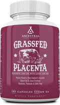 Ancestral Supplements Placenta e Hígado de Vaca Alimentada con Pasto – 180 Cápsulas