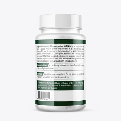 Uthpeak NMNH NAD Supplement 250mg - 60 Cápsulas - Fórmula Premium para el Soporte Cognitivo y el Envejecimiento Saludable – Image 5