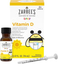 Zarbee's Gotas de Vitamina D para Bebés, 400 UI (10 mcg), 14 ml