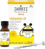 Zarbee's Gotas de Vitamina D para Bebés, 400 UI (10 mcg), 14 ml