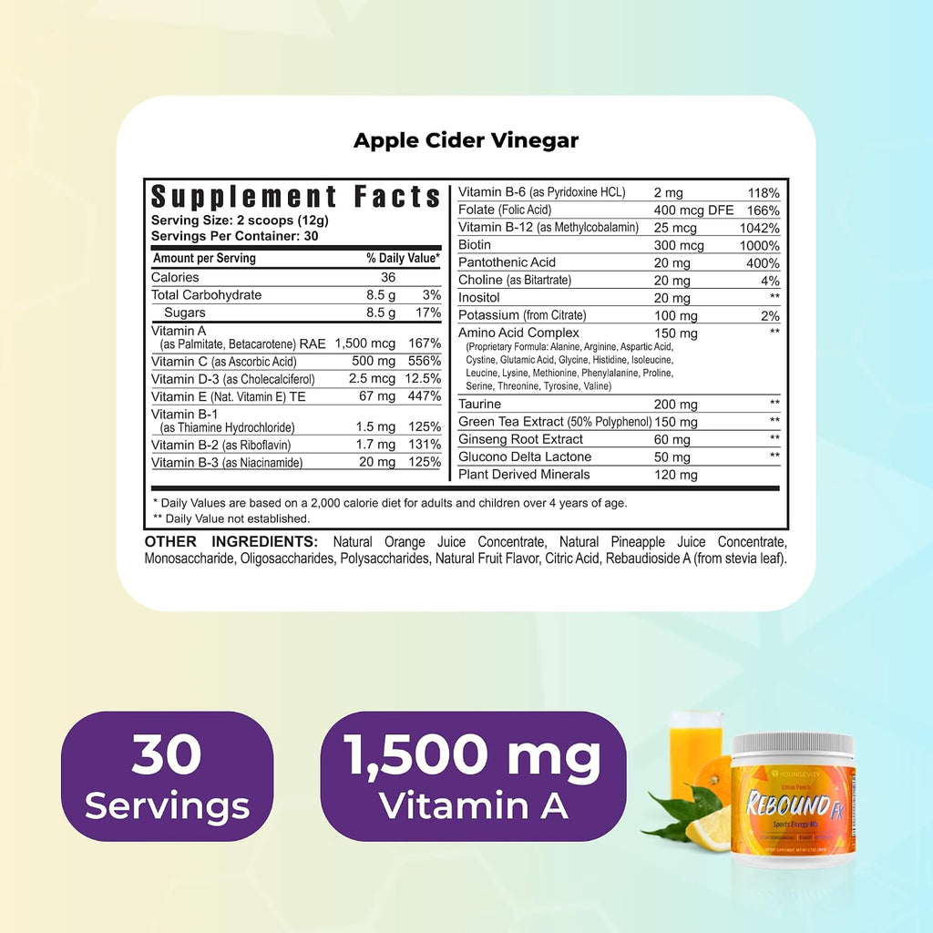 Youngevity Rebound FX Citrus Powder 360g