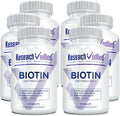 Research Verified Biotin 10000mcg – Pure Extra Strength – 360 Comprimidos Veganos