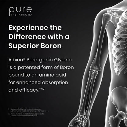 Pure TheraPro Rx Bio Boron - Boro Bororgánico Glicinato (5mg, 180 Cápsulas) – Image 6