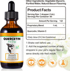Quercetin para Perros en Gotas Líquidas, 60 ml (2 unidades)