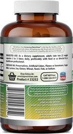 Amazing Formulas Suplemento de Semillas de Fenogreco | 610 mg | 360 Cápsulas Vegetales | No OGM | Sin Gluten | Fabricado en EE.UU.
