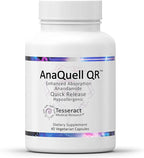 Tesseract Medical Research AnaQuell QR - Suplemento para el Alivio del Estrés y Apoyo al Estado de Ánimo, 45 Cápsulas