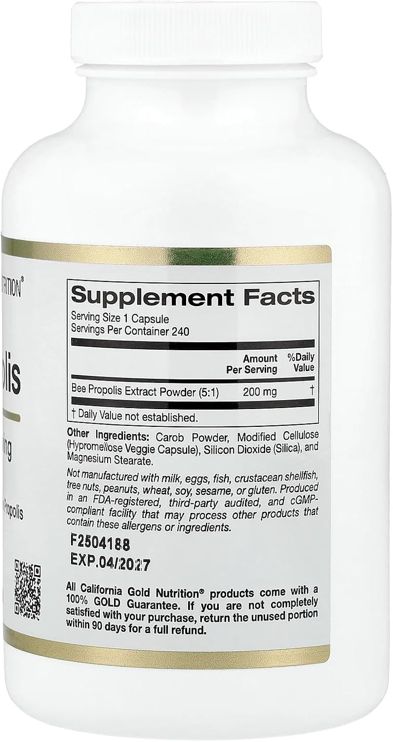 Lake Avenue Bee Propolis, 1,000 mg, 240 cápsulas vegetales