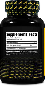 PrimaForce Boron Cápsulas 5mg, 180 Cápsulas Vegetarianas