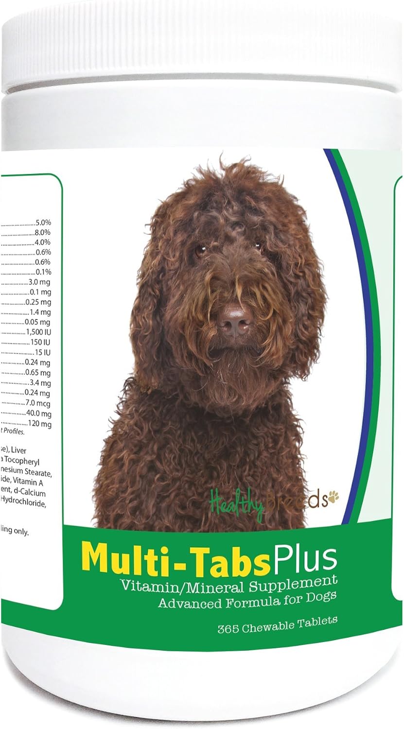 Healthy Breeds Labradoodle Multi-Tabs Plus Masticables para Perros (365 unidades)
