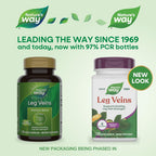 Nature's Way Leg Veins Premium Blend - 120 Cápsulas (60 Dosis)