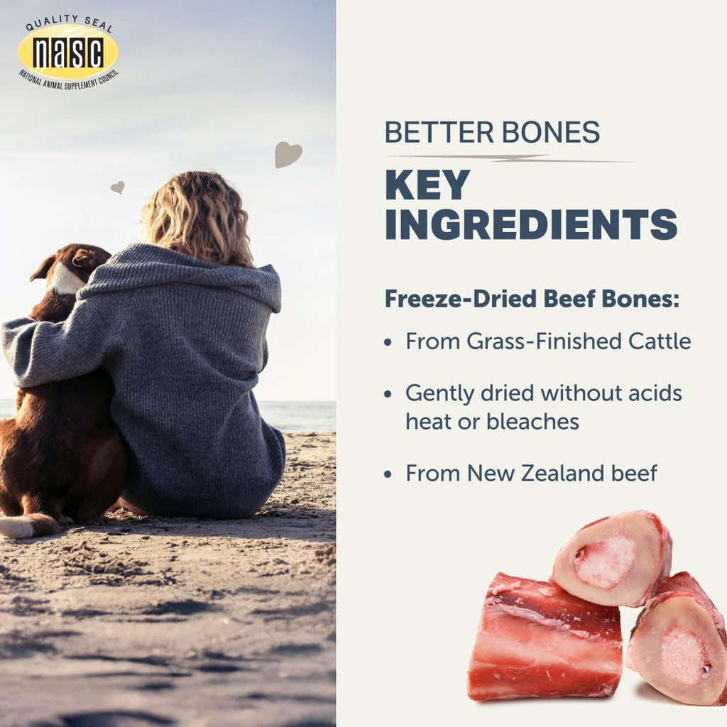 Four Leaf Rover Better Bones Bone Meal for Dogs - Suplemento de Calcio para Perros
