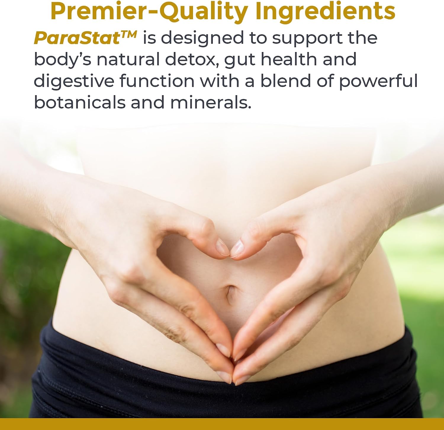Premier Research Labs ParaStat - Limpieza Intestinal Natural, 90 Cápsulas