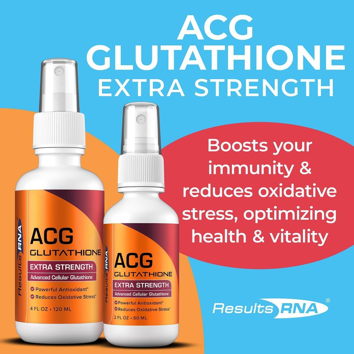 Resultados RNA - Glutathione ACG Extra Strength Immune Boost Spray (60 ml)