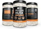 PURE ORIGINAL INGREDIENTS Psyllium Husk (730 Cápsulas) - Puro, Sin Rellenos, Verificado en Laboratorio