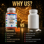 VAITE DHEA 50mg Gominolas para Hombres y Mujeres – 60 Unidades