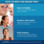 Best 365 Labs NeuroPro+ | Methylene Blue & Vitamin C Complex | Apoyo Energía Mitocondrial y Claridad Mental | 60 Tabletas