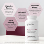 Pure Therapro Rx Saccharomyces Boulardii Probióticos 10 mil millones UFC - 60 Cápsulas